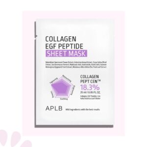 APLB Collagen EGF Peptide Sheet Mask 25ml