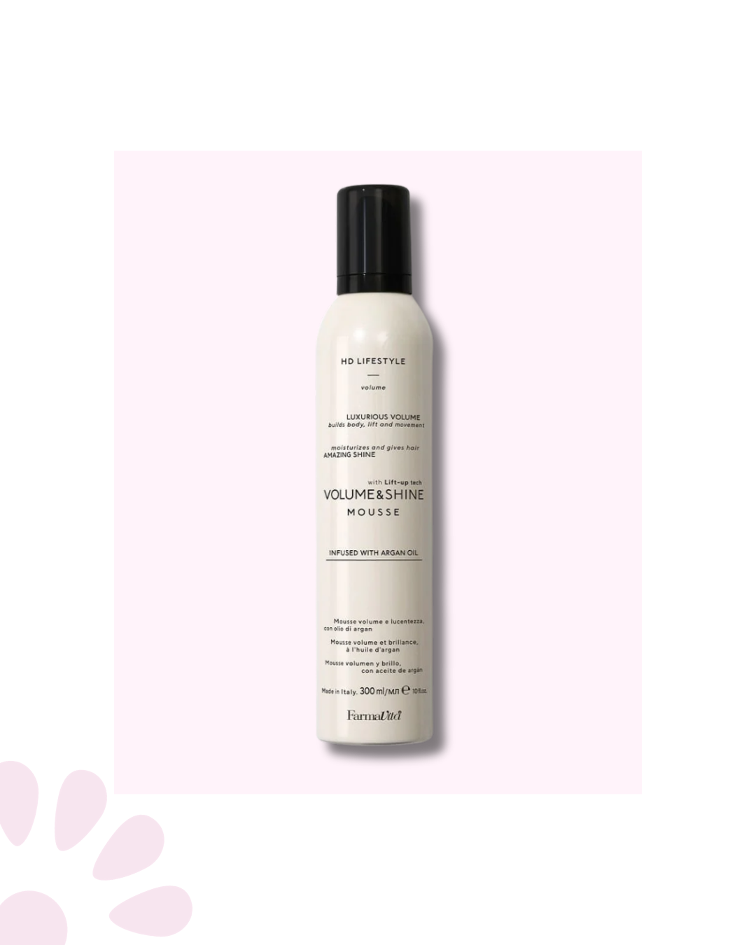FARMAVITA VOLUME AND SHINE MOUSSE 300ML